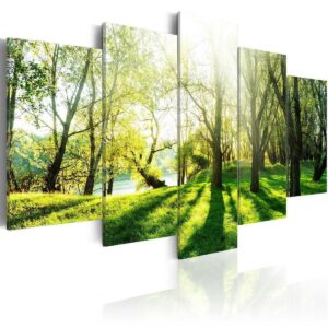 Schilderij - Green Glade