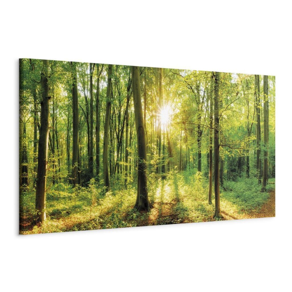 Schilderij - Green Magic - Afbeelding 3