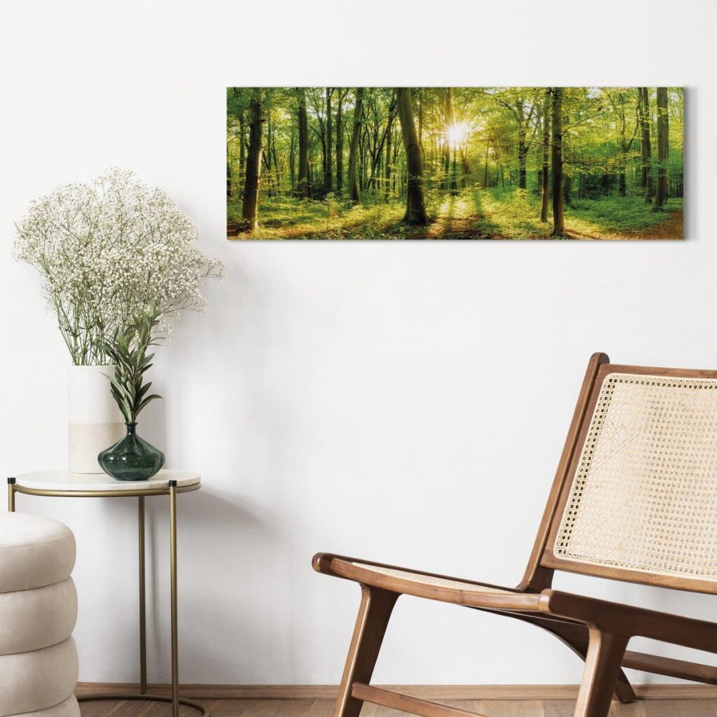 Schilderij - Green Magic - Afbeelding 4