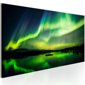 Schilderij - Green Sky