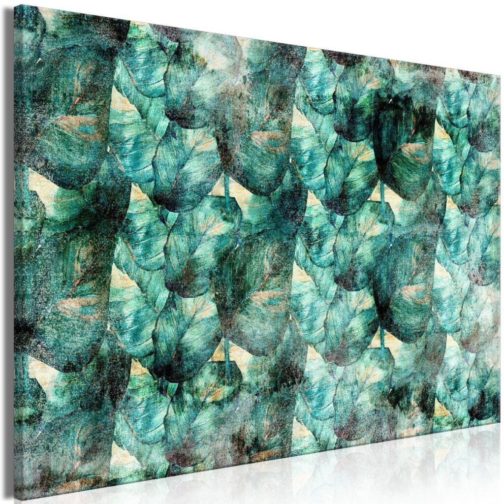 Schilderij - Green Thoughts (1 Part) Wide - Afbeelding 2