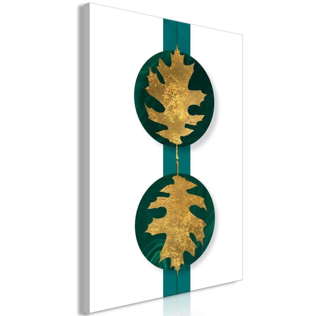 Schilderij - Green Wealth (1 Part) Vertical - Afbeelding 2
