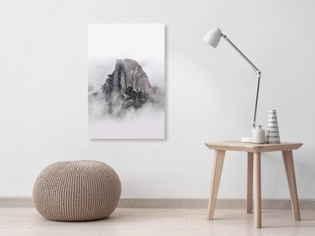 Schilderij - Half Dome (1 Part) Vertical