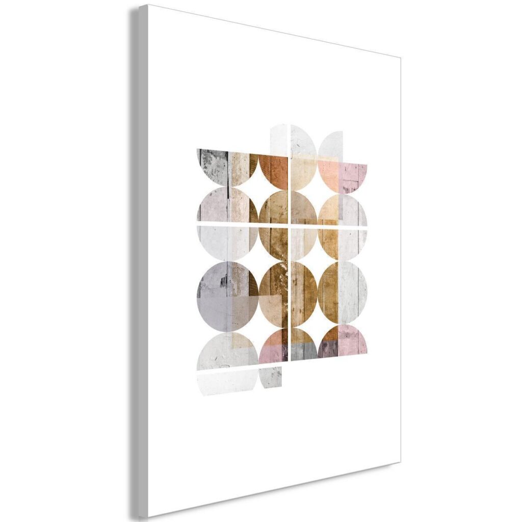 Schilderij - Harmonious Shape (1 Part) Vertical - Afbeelding 2