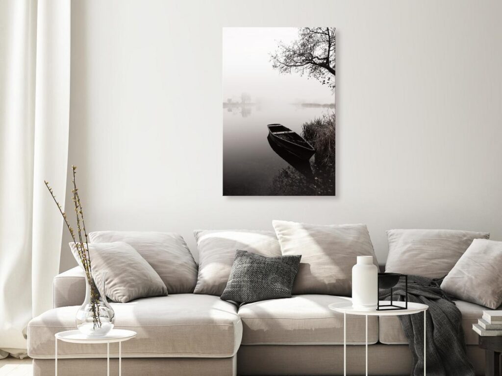 Schilderij - Haven Under Tree (1 Part) Vertical