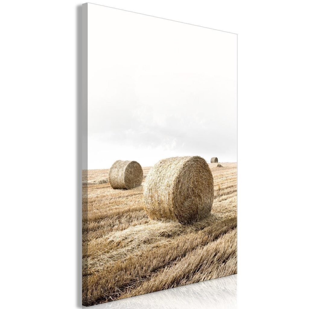 Schilderij - Hay (1 Part) Vertical - Afbeelding 2