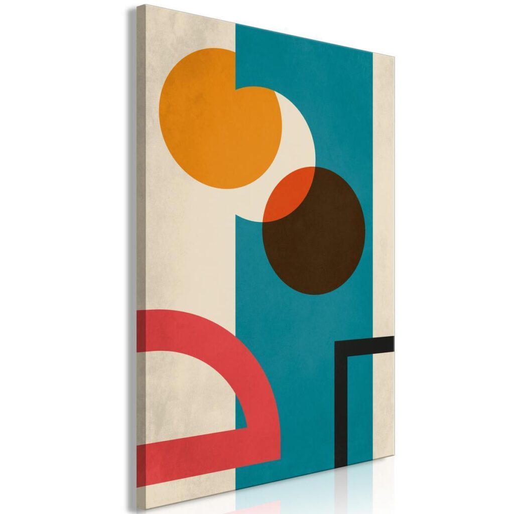 Schilderij - Hidden Shape (1 Part) Vertical - Afbeelding 2