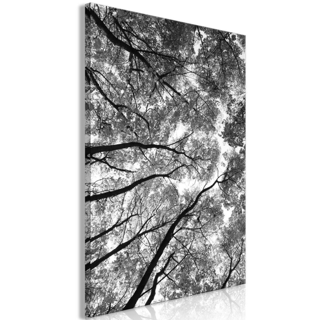 Schilderij - High Trees (1 Part) Vertical - Afbeelding 2