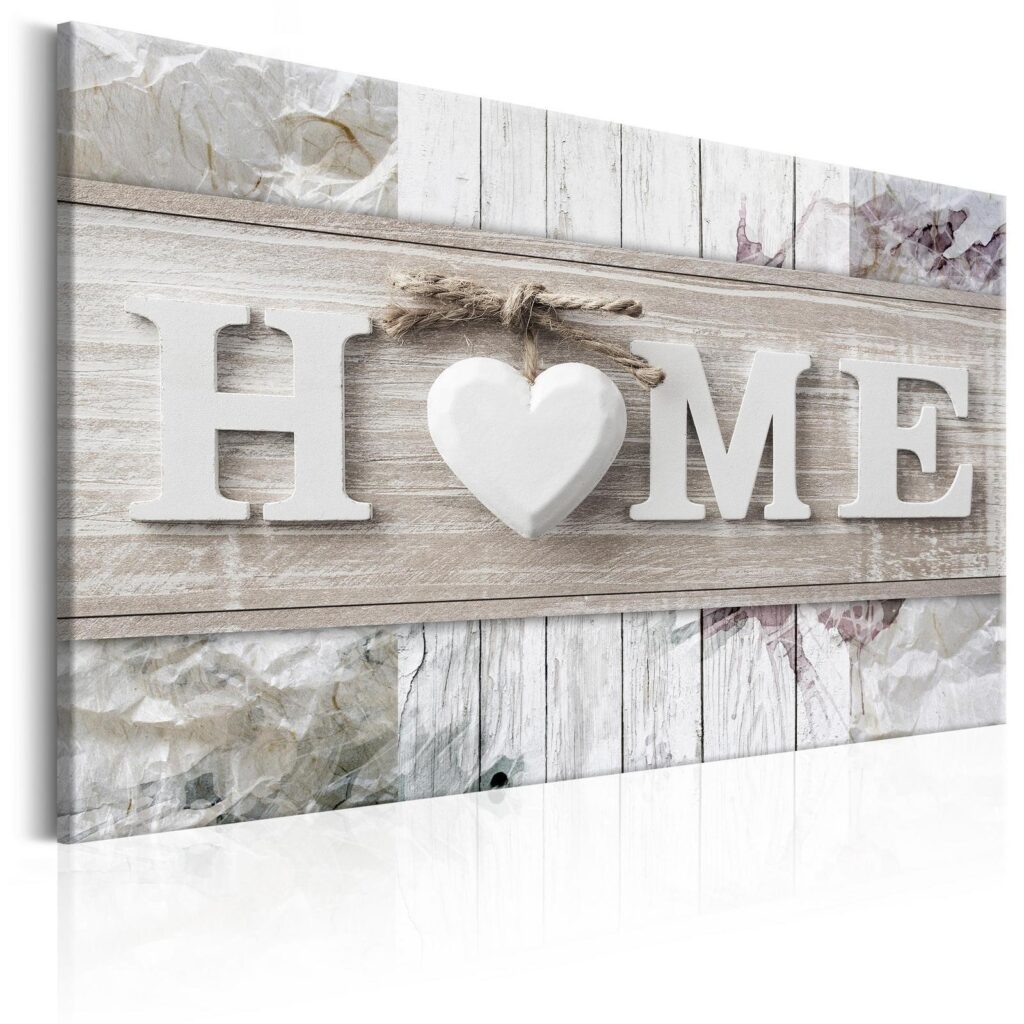 Schilderij - Home: Spring House