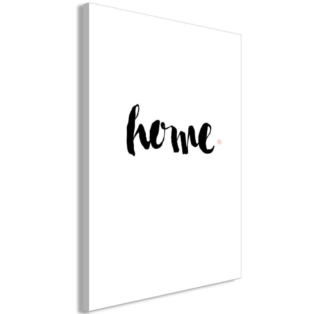 Schilderij - Home and Dot (1 Part) Vertical - Afbeelding 2