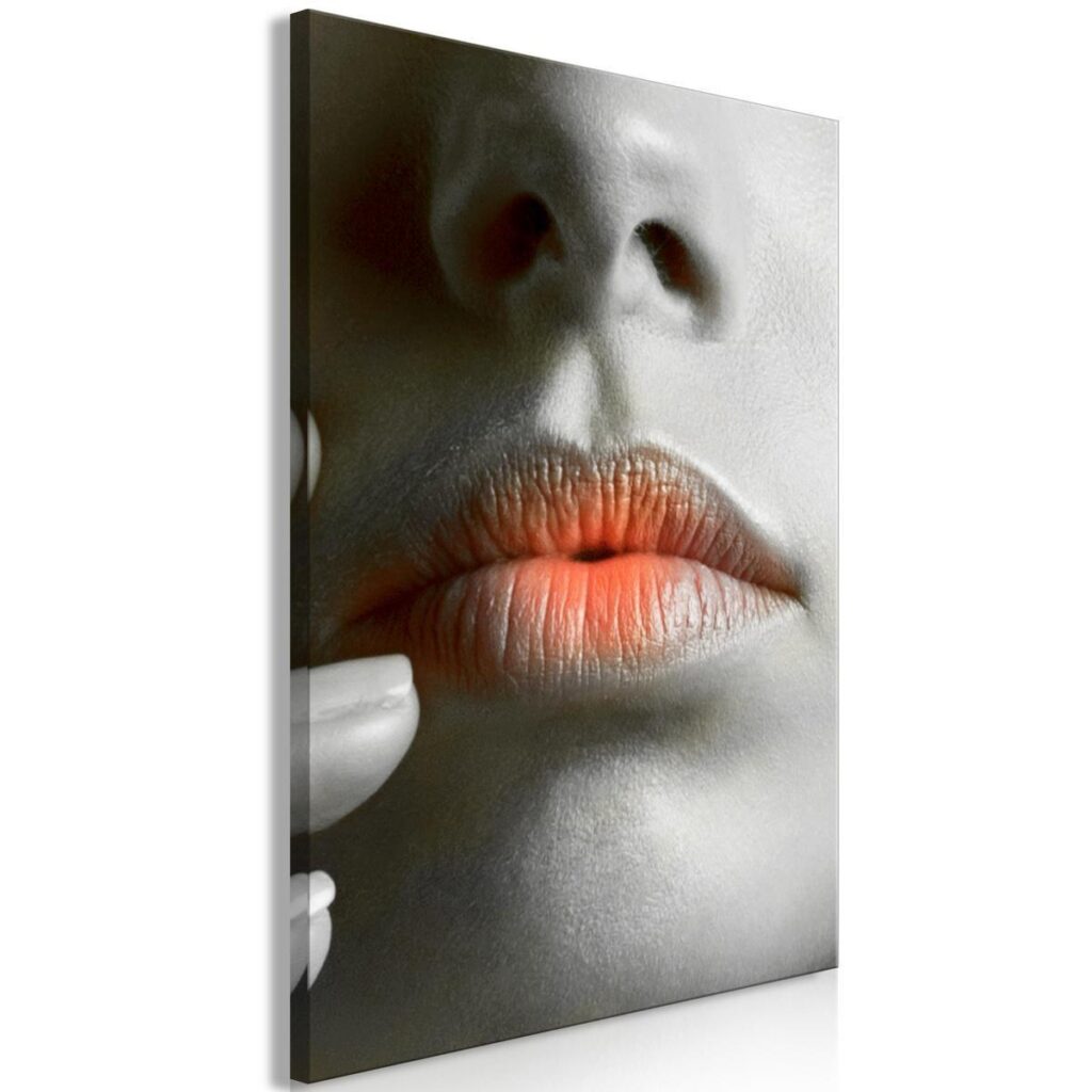 Schilderij - Hot Lips (1 Part) Vertical - Afbeelding 2