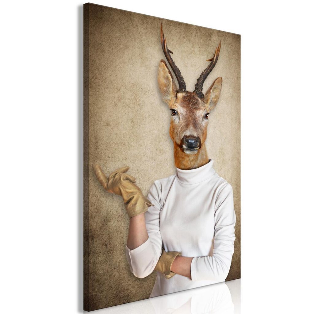Schilderij - Housewife (1 Part) Vertical - Afbeelding 2