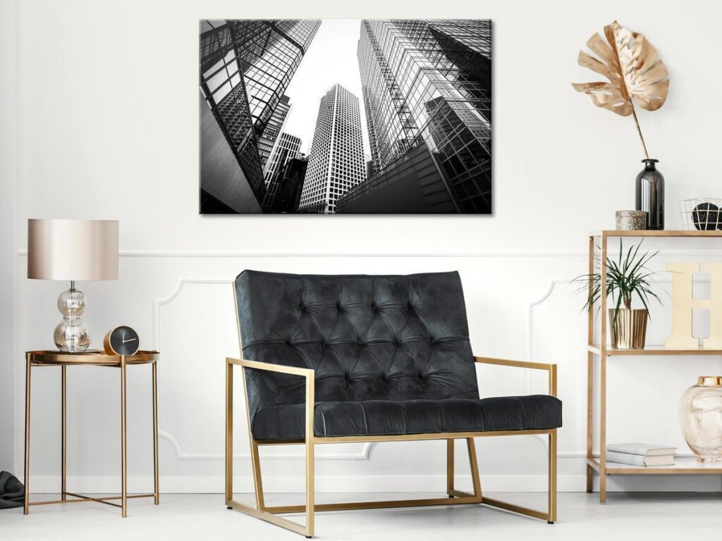 Schilderij - In a Big City (1 Part) Wide - Second Variant