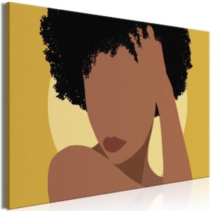 Schilderij - Invisible Gaze (1 Part) Wide