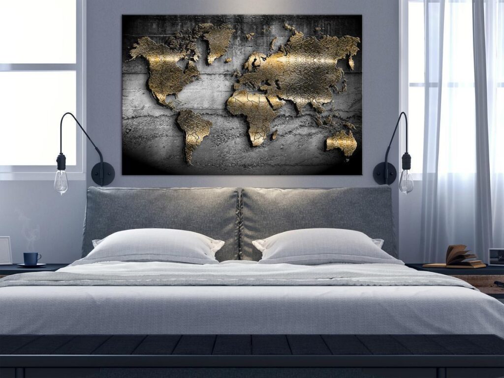 Schilderij - Jewels of the World (1 Part) Wide - Afbeelding 2