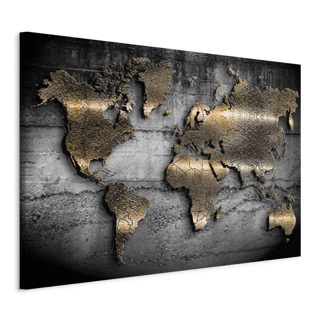 Schilderij - Jewels of the World (1 Part) Wide - Afbeelding 3