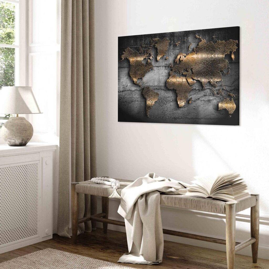 Schilderij - Jewels of the World (1 Part) Wide - Afbeelding 5