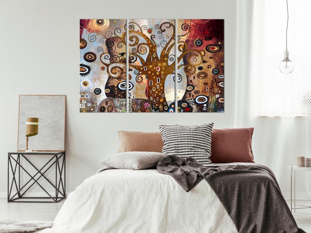 Schilderij - Joy of Life (3 Parts) - Afbeelding 2