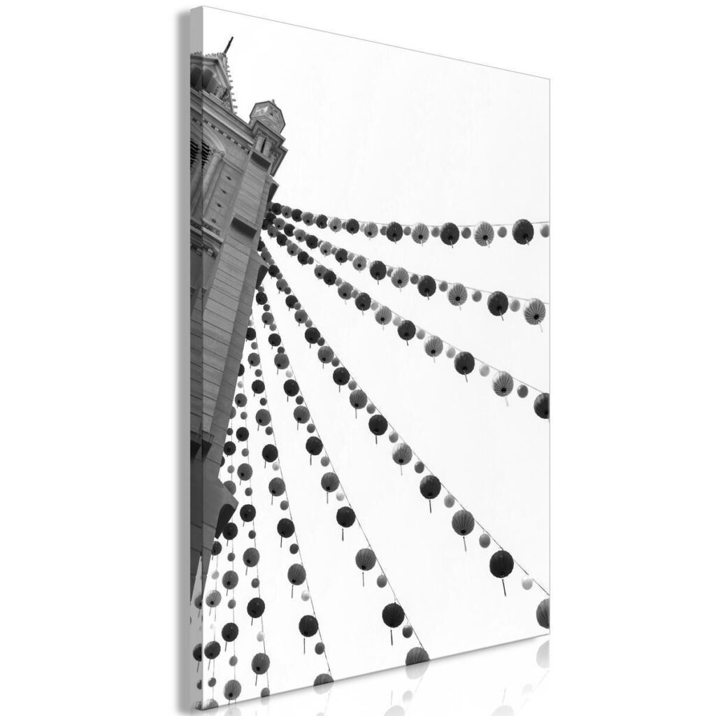 Schilderij - Joyful Festival (1 Part) Vertical - Afbeelding 2