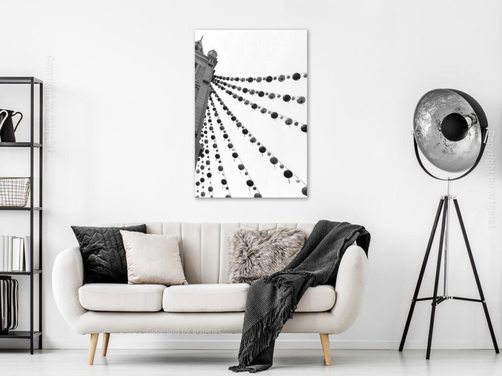 Schilderij - Joyful Festival (1 Part) Vertical