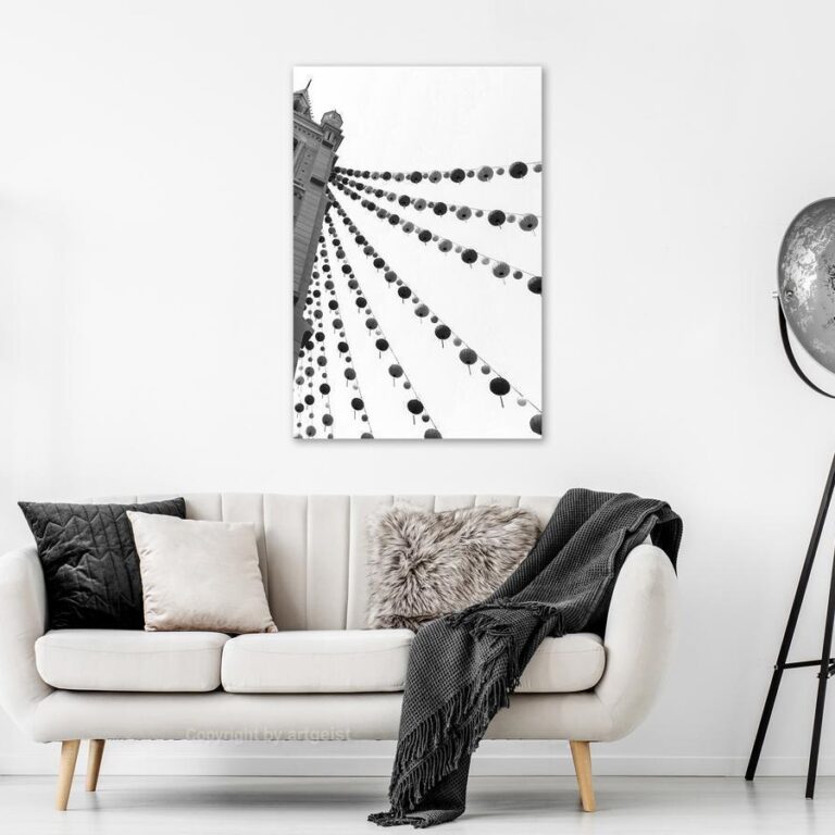 Schilderij - Joyful Festival (1 Part) Vertical
