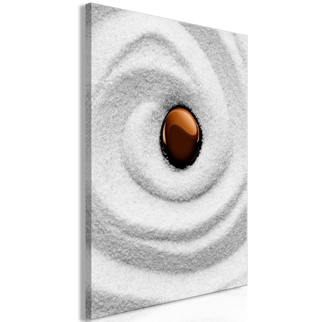 Schilderij - Karesansui (1 Part) Vertical - Afbeelding 2