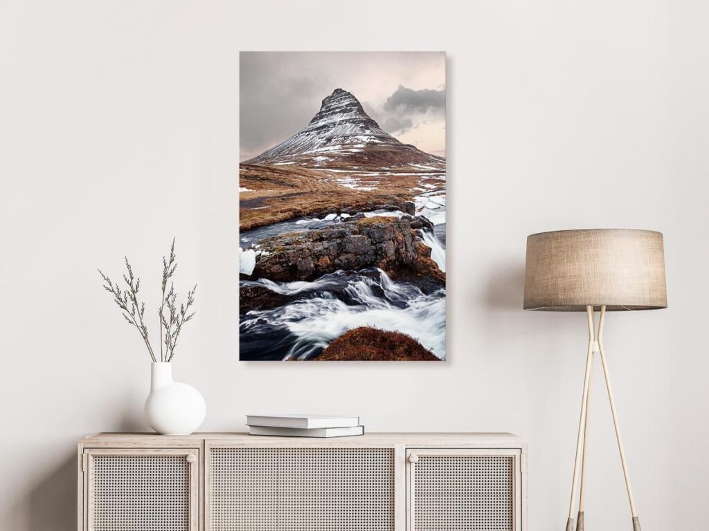Schilderij - Kirkjufell (1 Part) Vertical