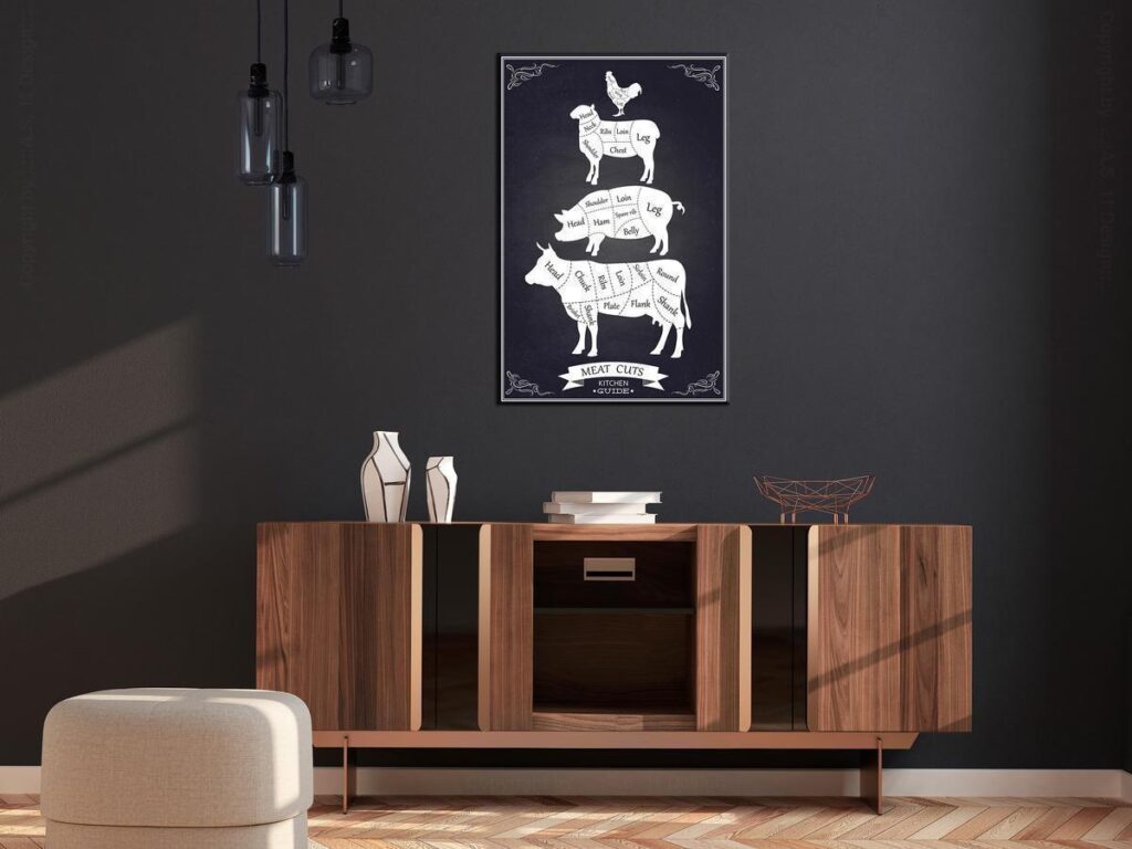 Schilderij - Kitchen Essential (1 Part) Vertical