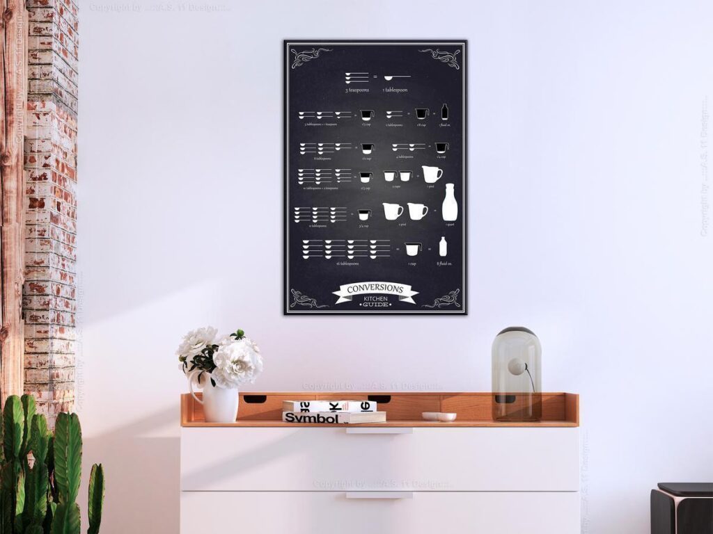 Schilderij - Kitchen Helper (1 Part) Vertical