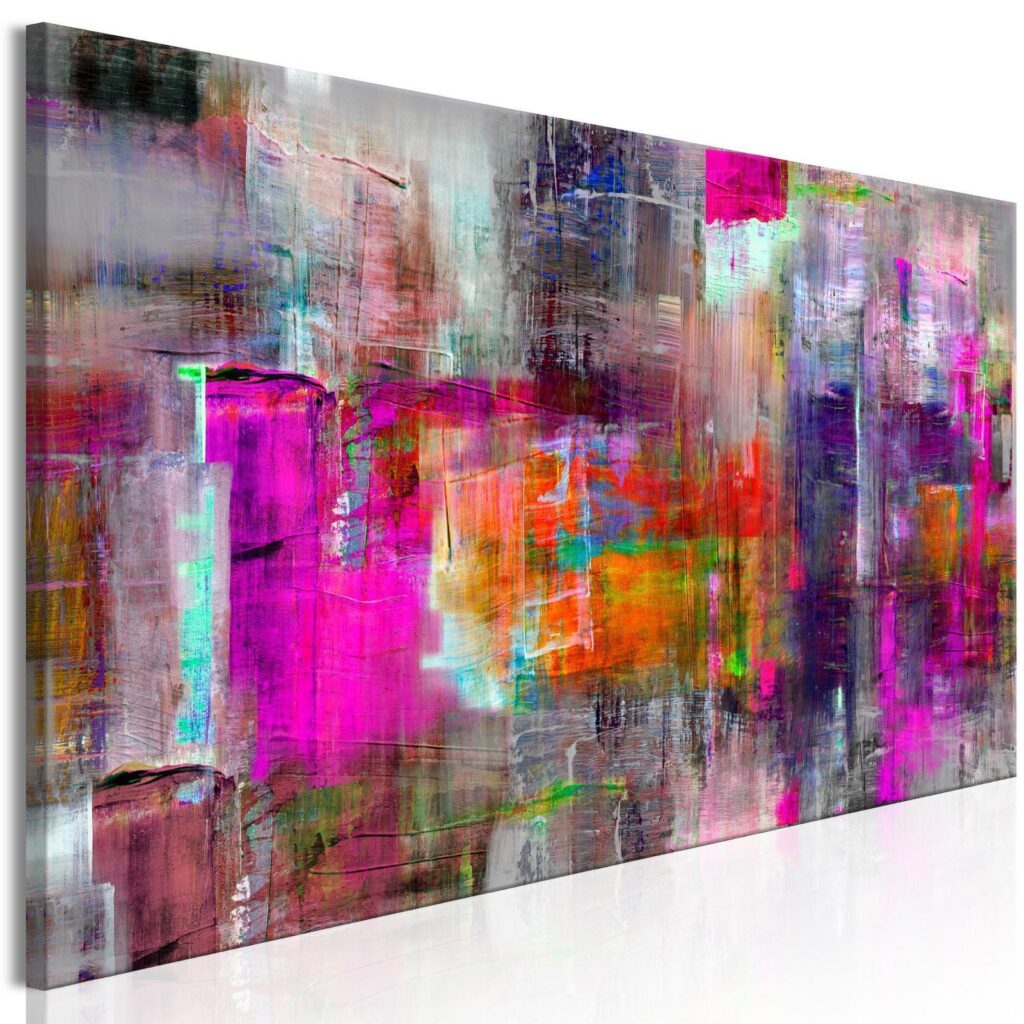 Schilderij - Land of Colors - Afbeelding 2