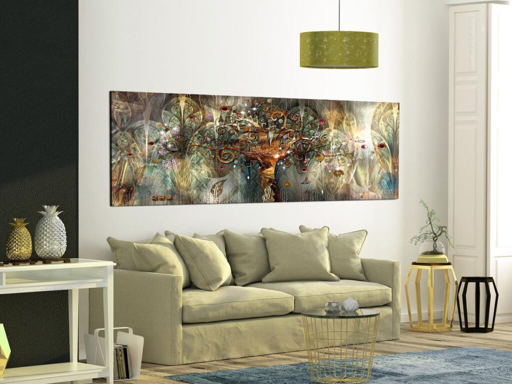 Schilderij - Land of Happiness - Afbeelding 2