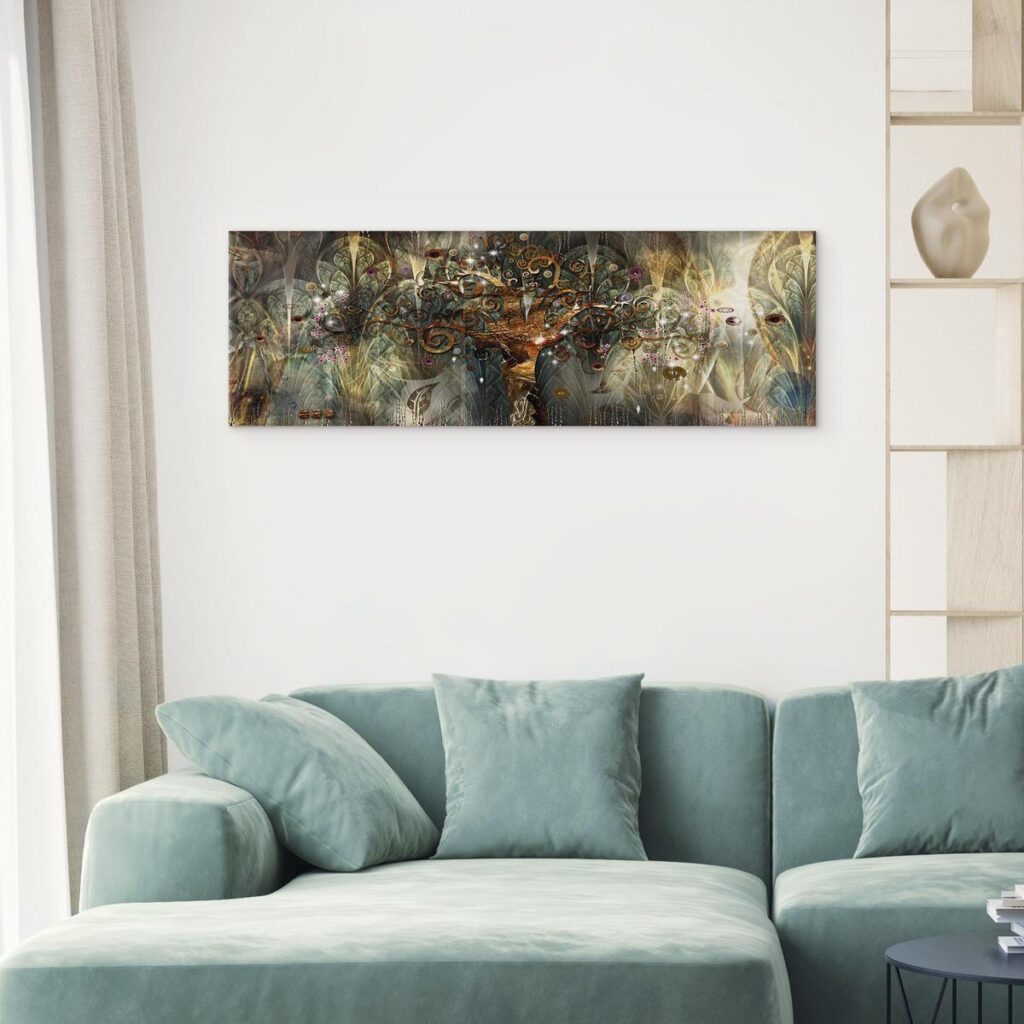 Schilderij - Land of Happiness - Afbeelding 4