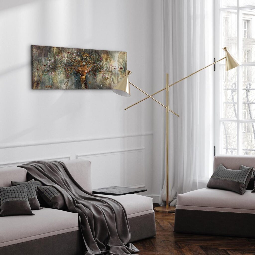 Schilderij - Land of Happiness - Afbeelding 5