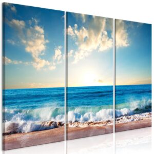 Schilderij - Last Holiday (3 Parts)