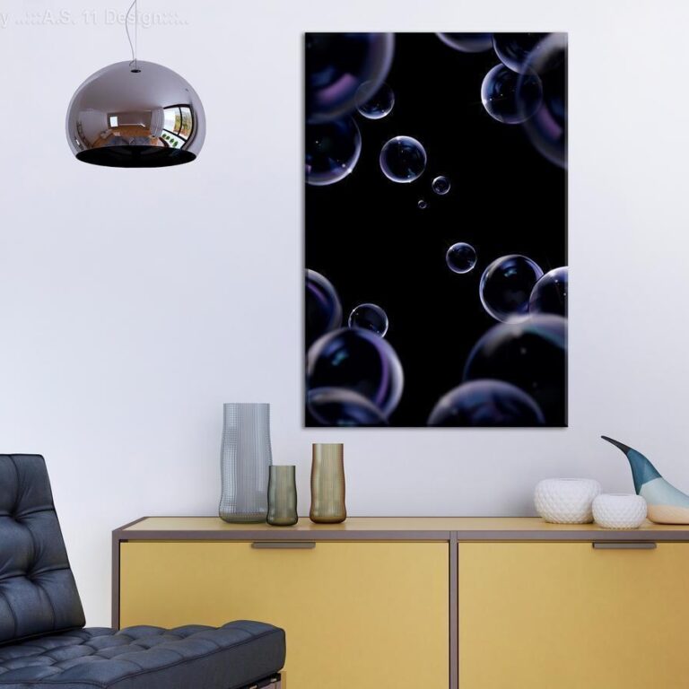 Schilderij - Lightness of Being (1 Part) Vertical