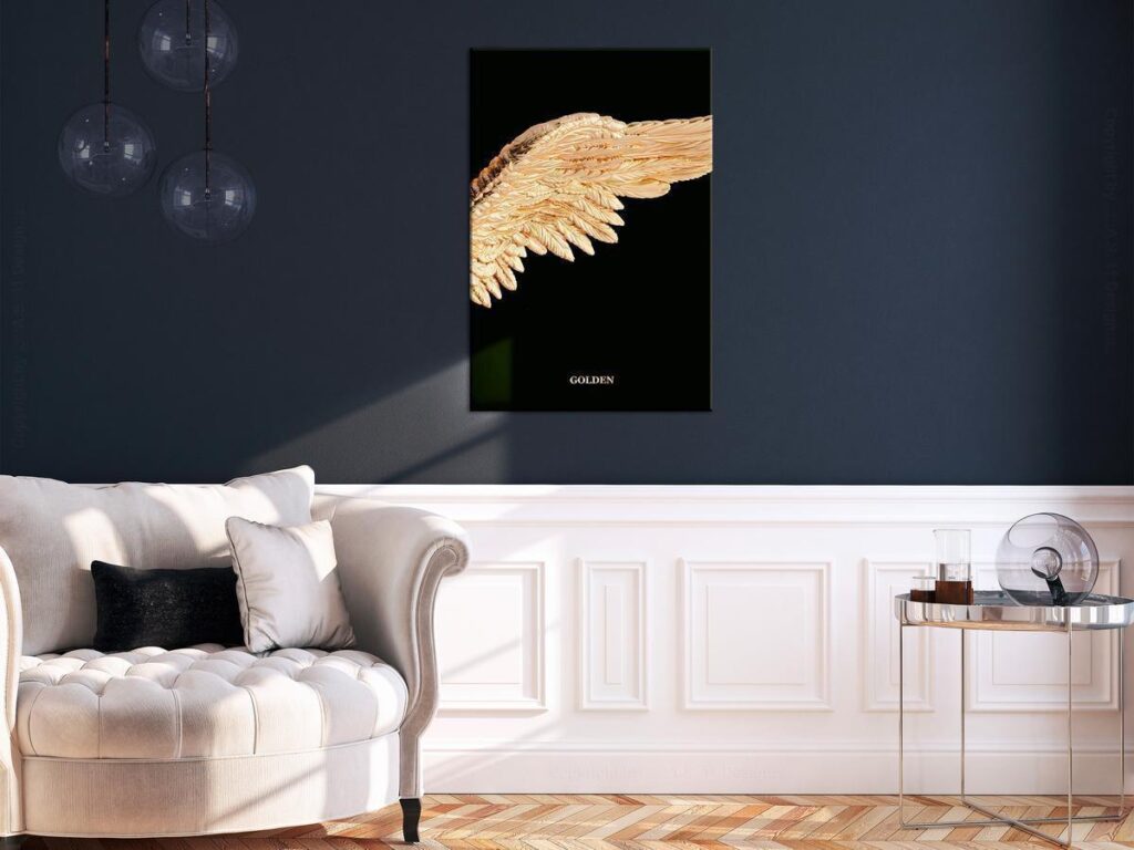 Schilderij - Lightness of Existence (1 Part) Vertical