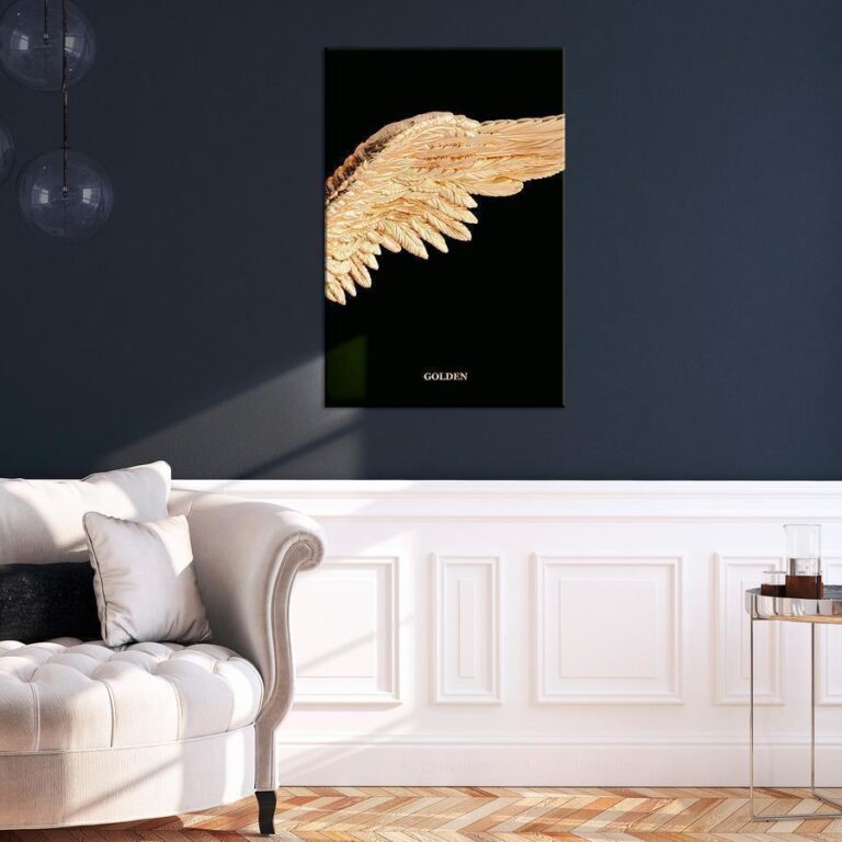 Schilderij - Lightness of Existence (1 Part) Vertical