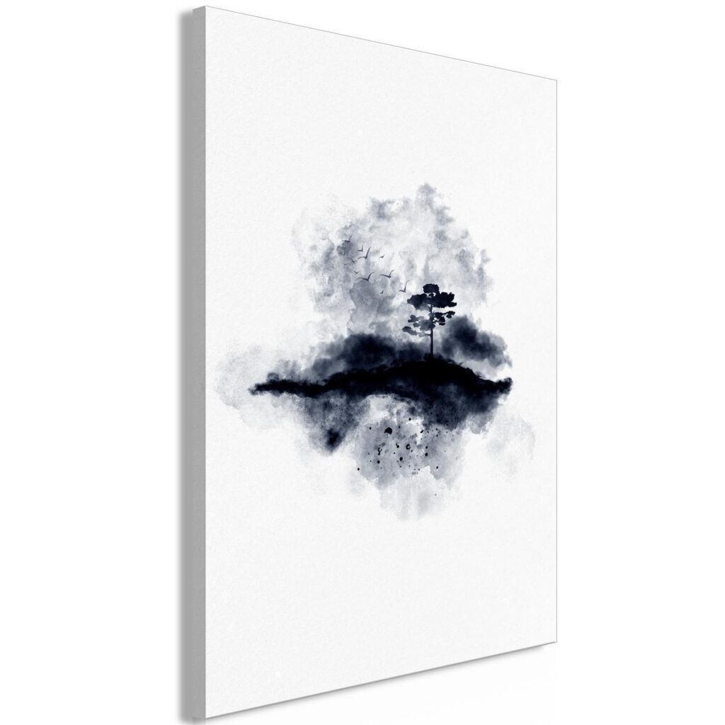 Schilderij - Lone Tree (1 Part) Vertical - Afbeelding 2