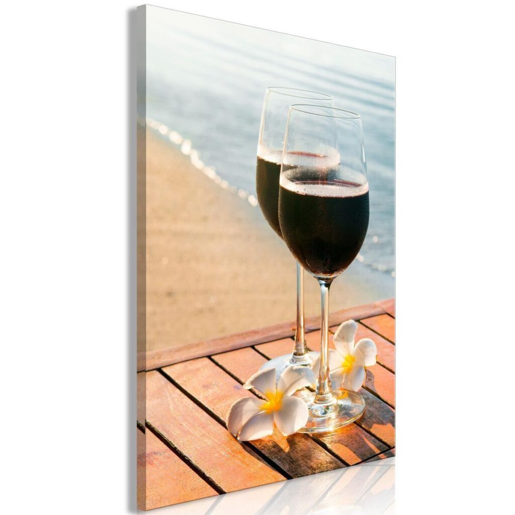 Schilderij - Love Refreshment (1 Part) Vertical