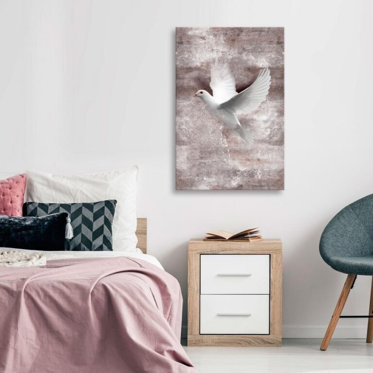 Schilderij - Love in Flight (1 Part) Vertical