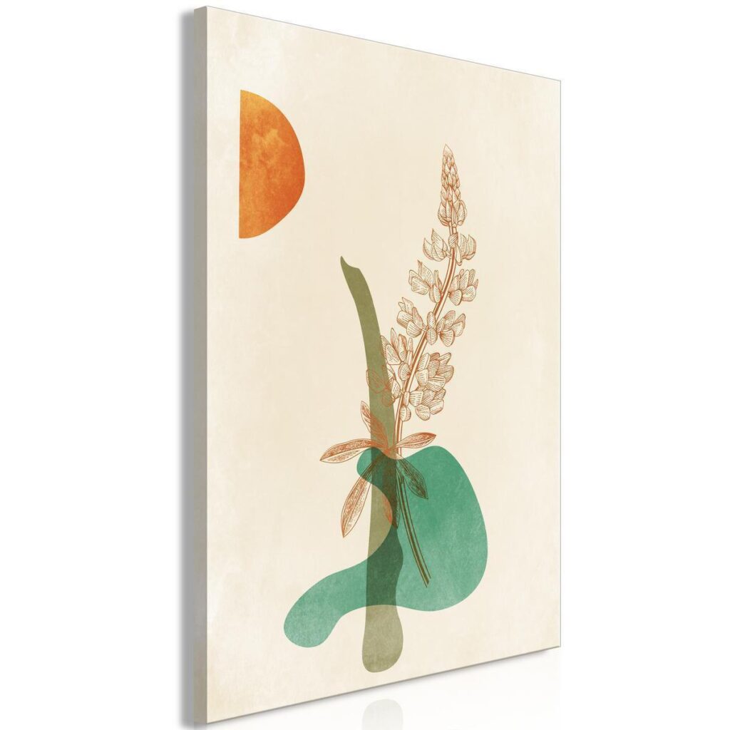 Schilderij - Lubine (1 Part) Vertical - Afbeelding 2