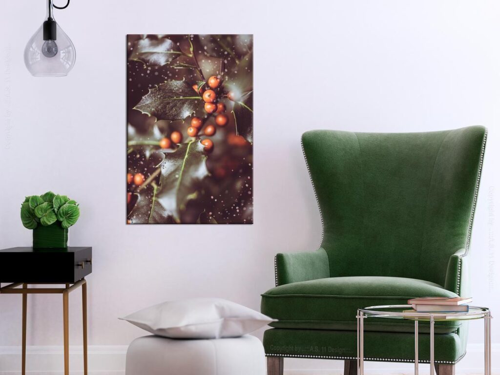 Schilderij - Magic Bush (1 Part) Vertical