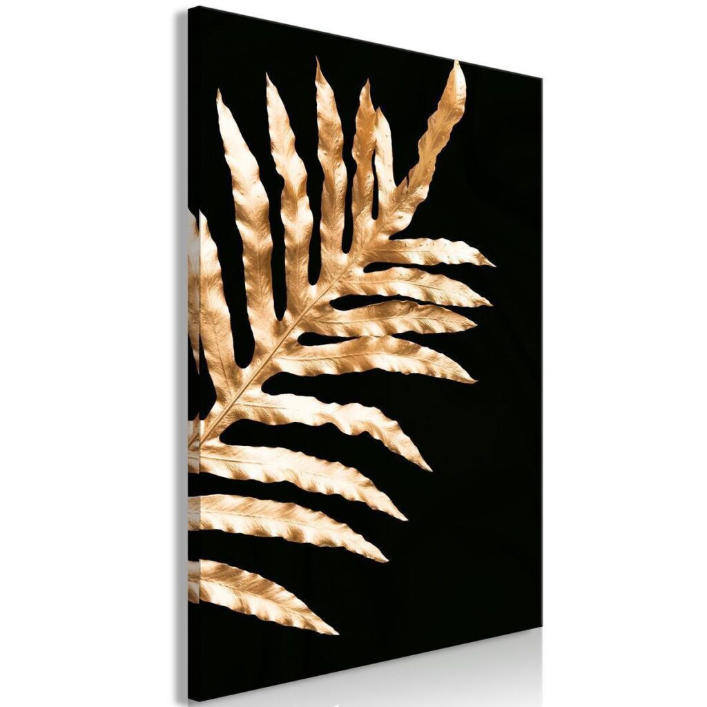 Schilderij - Magic Fern (1 Part) Vertical - Afbeelding 2