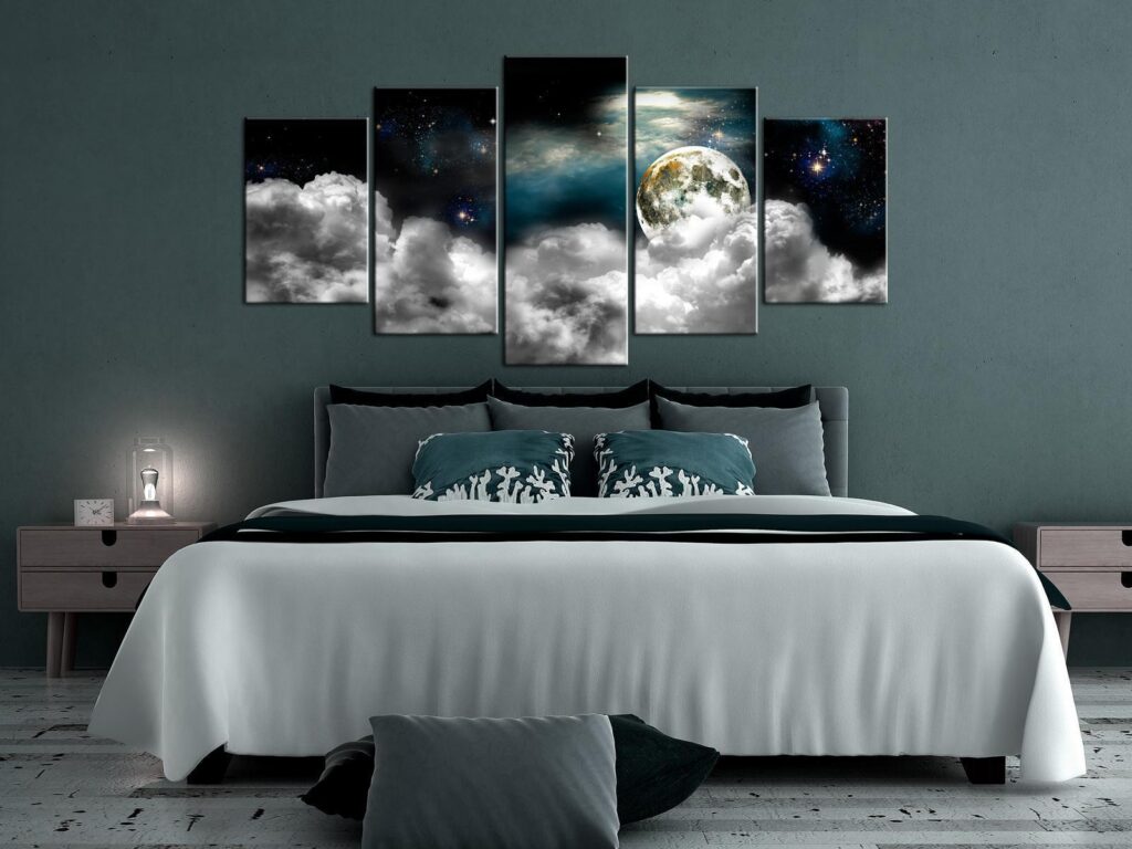 Schilderij - Magic Night II - Afbeelding 2