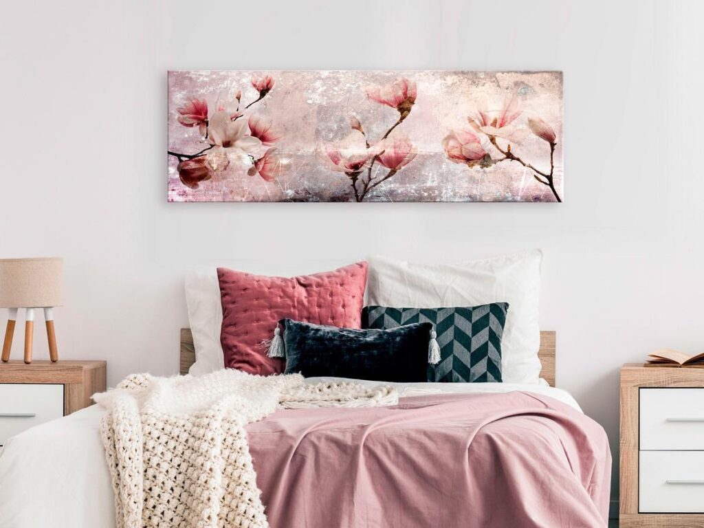 Schilderij - Magnolia Charm (1 Part) Narrow - Afbeelding 2