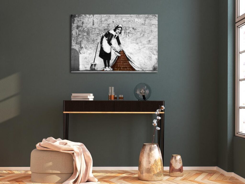 Schilderij - Maid (1 Part) Wide - Afbeelding 2