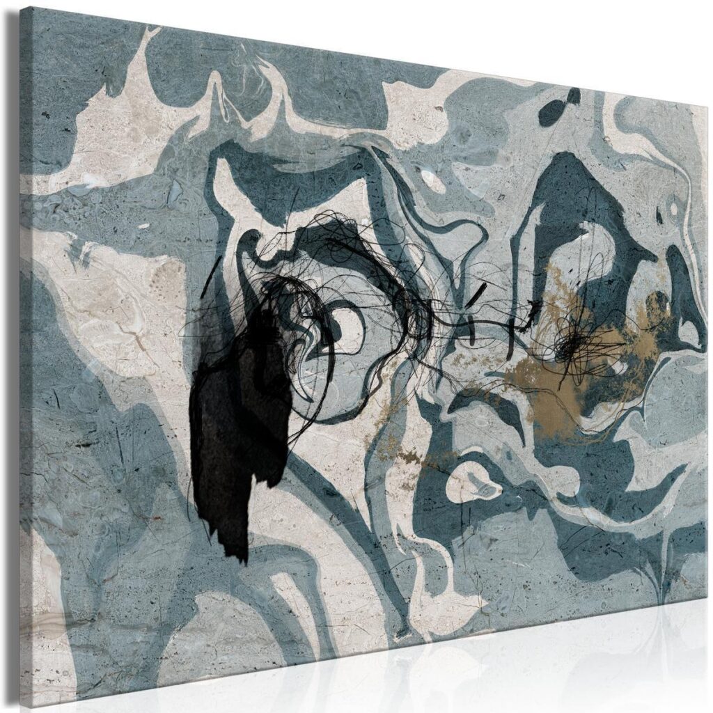 Schilderij - Marbled Reflection (1 Part) Wide - Afbeelding 2