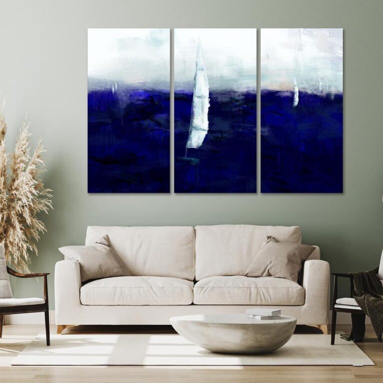 Schilderij - Maritime Memory (3 Parts)