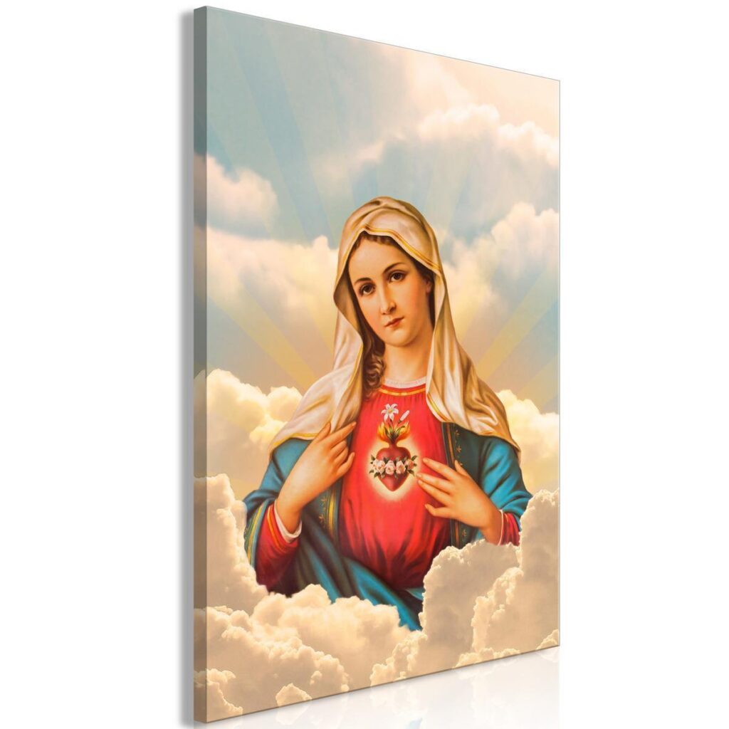 Schilderij - Mary (1 Part) Vertical - Afbeelding 2