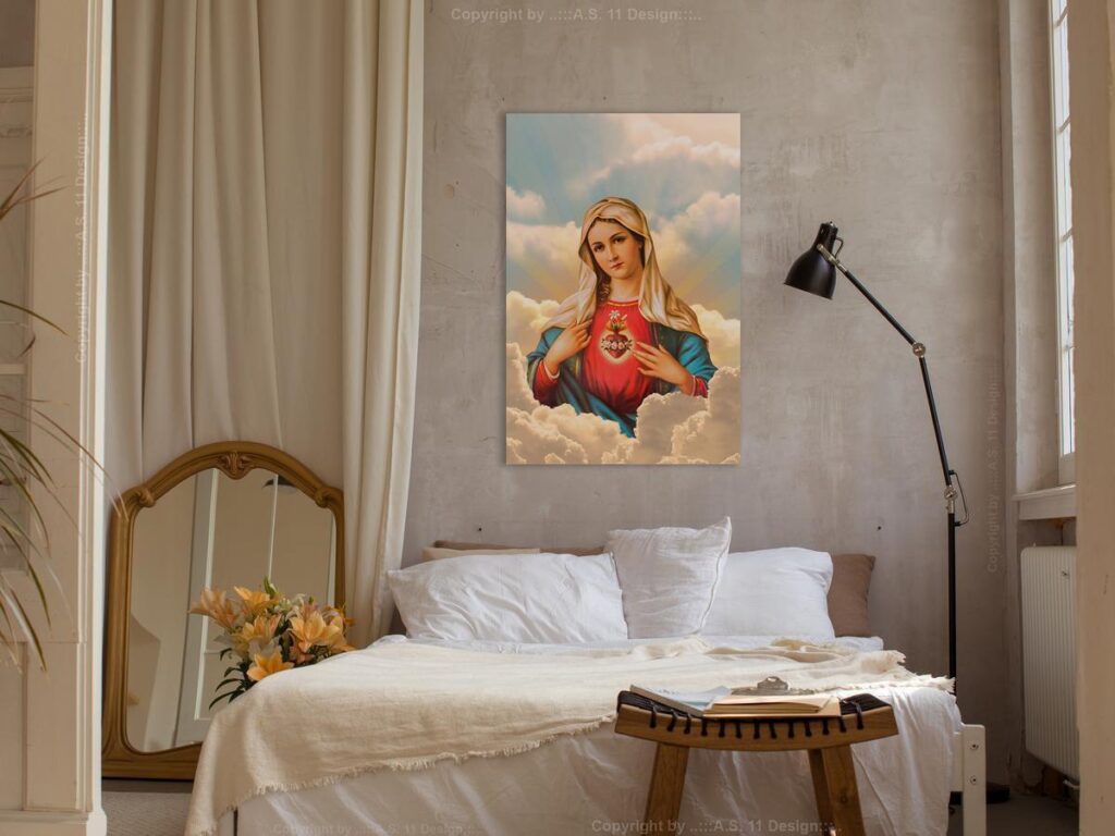 Schilderij - Mary (1 Part) Vertical